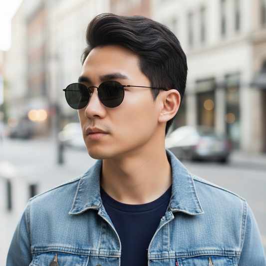 CityMuse Round Sunglasses – Retro Hong Kong Style