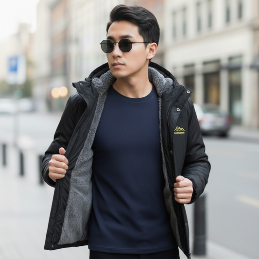 Northman AlpineShield Jacket – Waterproof Fleece-Lined Shell